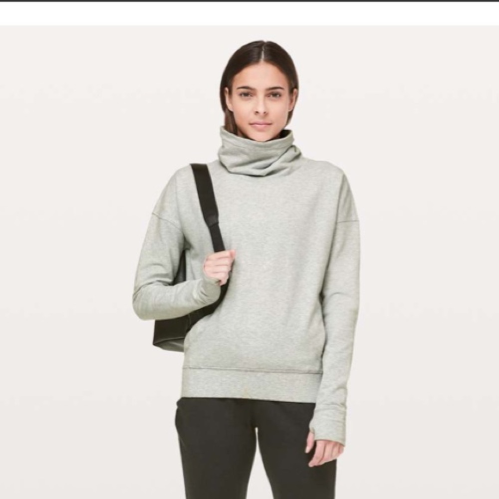 Lululemon Go Forward Pullover Cowl Neck Sweatshirt - Picture 1 of 13